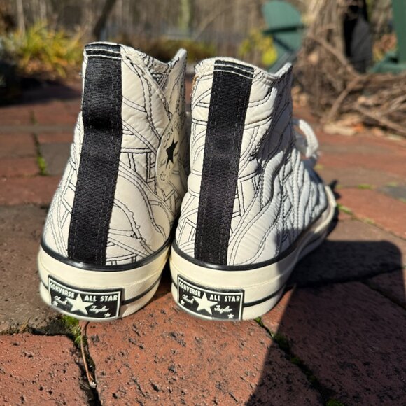 CONVERSE Chuck 70 high Runway Cable - Cream (Size US 9W) - RARE Design - Picture 4 of 9